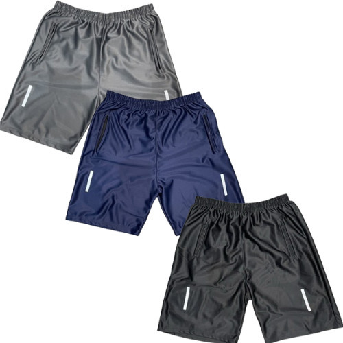 Kit com 3 Shorts Bermuda Dry Fit Esportiva Treino 2024 Com Ziper no Bolso BLACK FRIDAY