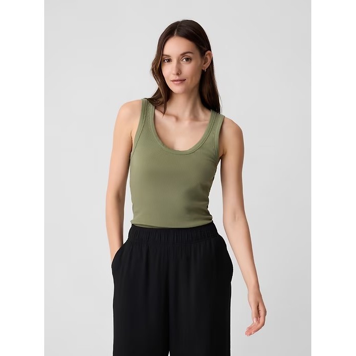 Regata Feminina Canelada, Verde Militar, GAP