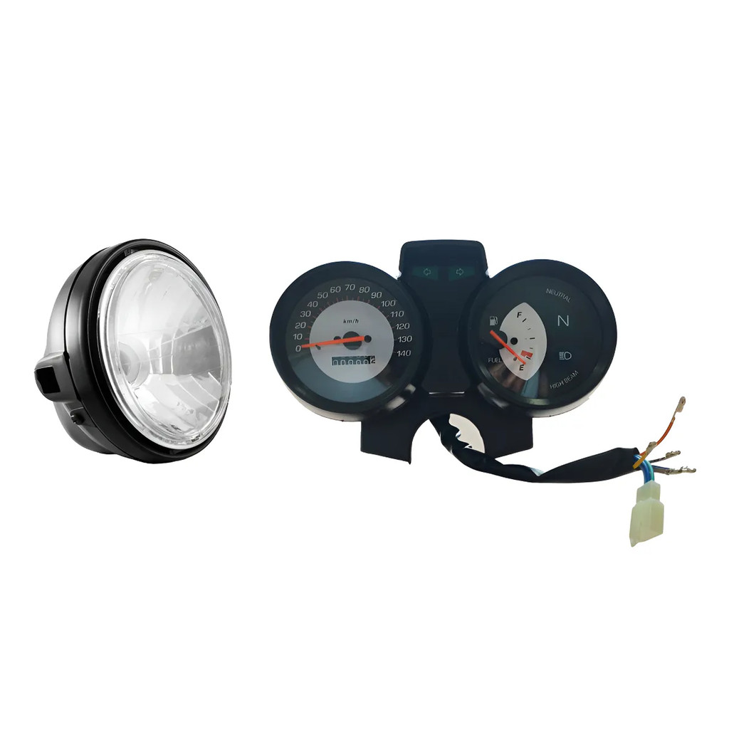 Painel C/ Chicote Farol Completo Yamaha Ybr 125 2000 2001 2002 2003 2004 2005