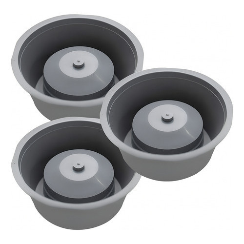 Kit 3 Adaptador Tira Mau Cheiro Ralos E Porta Grelhas 10cm