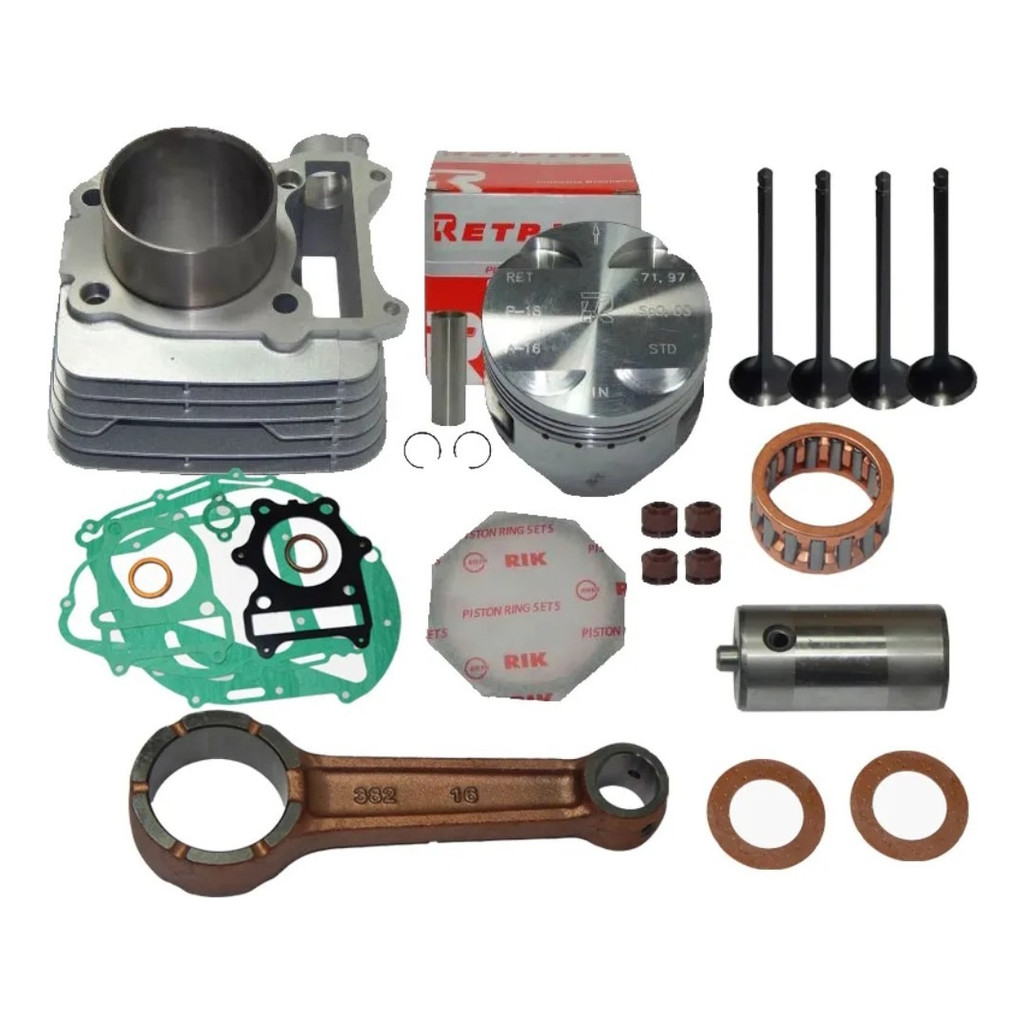 Kit Cilindro Motor Biela  Amazonas 250 Valvulas