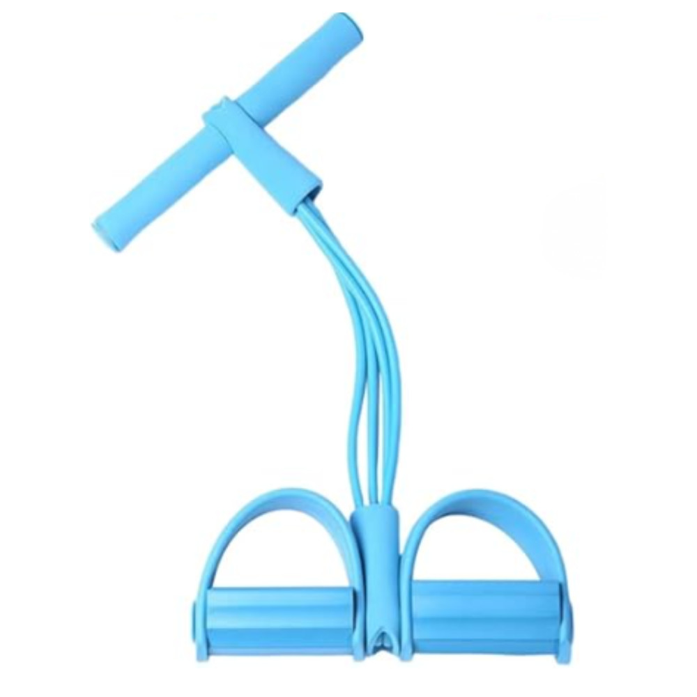 Elástico Extensor Pedal Fit Portátil Para Exercícios Em Casa