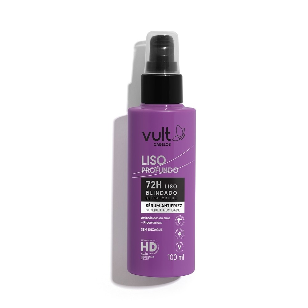 Vult Cabelos  Sérum Antifrizz Spray de Blindagem Liso Profundo 100ml em Oferta na Shopee