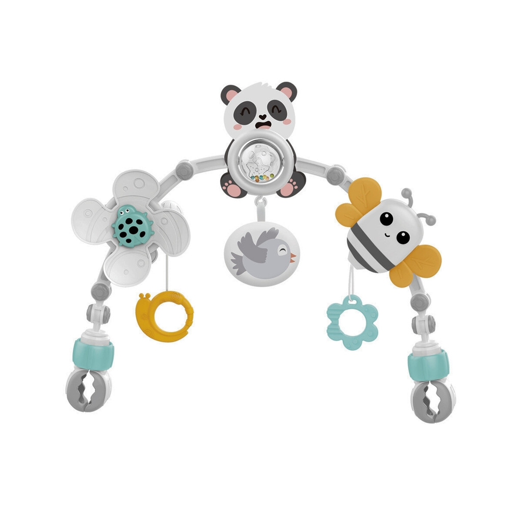 Arco Móbile Atividades Bebê Carrinho Berço Panda Maxi Baby em Oferta na Shopee