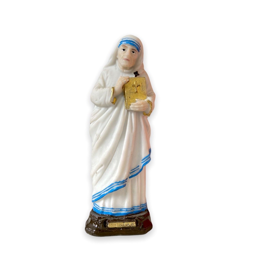 Imagem Madre Teresa De Calcuta Resina Nobre 15cm
