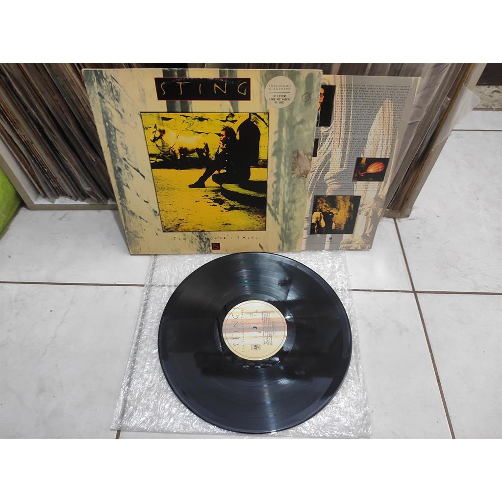 VINIL Sting encarte Ten summoner''s tales