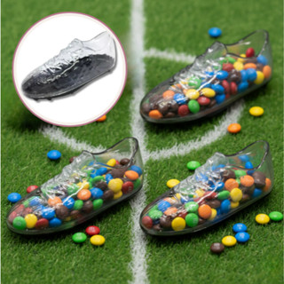 Kit 12/24/36 Mini chuteira baleiro de futebol enfeite acrílico em Oferta na Shopee