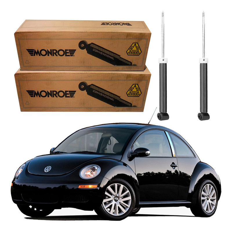 Par Amortecedor Traseiro New Beetle 2.0 2000 A 2010