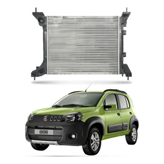 Radiador Agua Notus Uno Way 1.0 1.4 2010 A 2016 em Oferta na Shopee