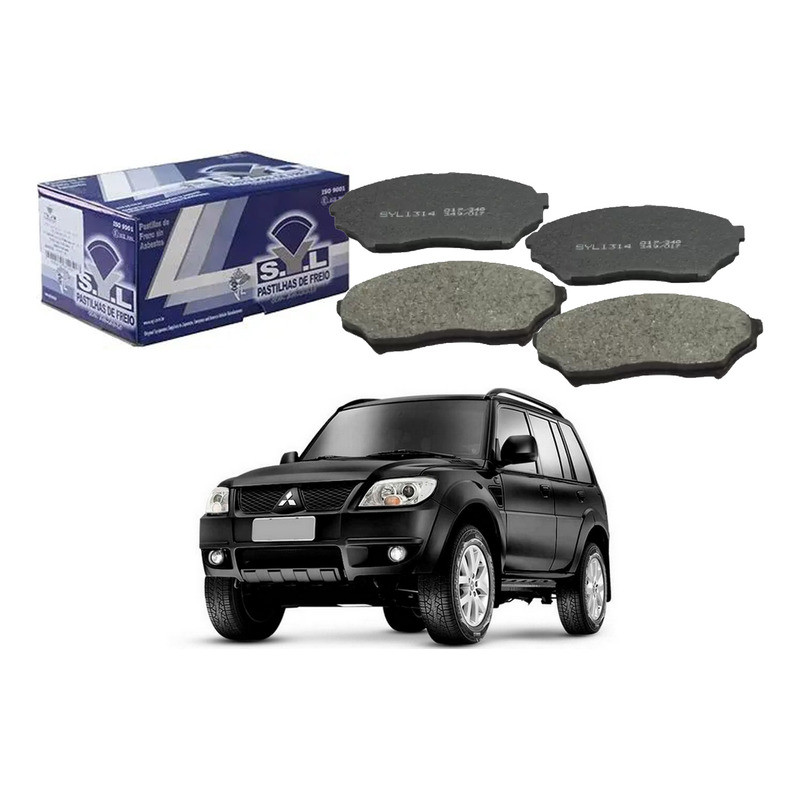 Pastilha Freio Dianteira Syl Pajero Tr4 2.0 16v 2011 A 2015
