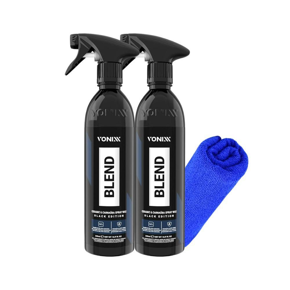 2 Ceras Blend Black Spray Vonixx Carnaúba E Sílica + Toalha em Oferta na Shopee