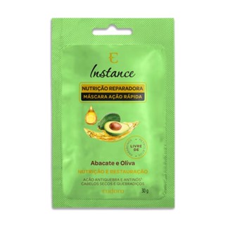 Sachê Máscara Capilar Instance Abacate e Oliva 30g em Oferta na Shopee