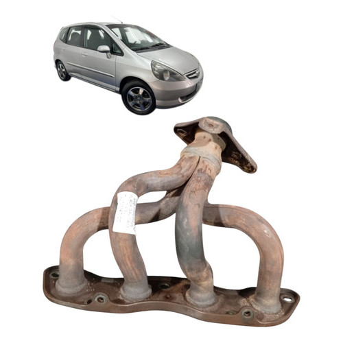 Coletor Escapamento Honda Fit Lx 2004 2005 1.4 8v Automatico
