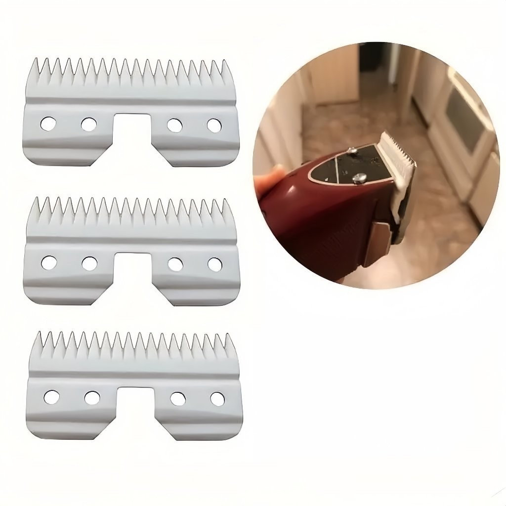 KIT 6/3/1 Peças Lâmina de Cerâmica Cortante Tosa para Andis Oster Wahl Pet Shop Lorben em Oferta na Shopee