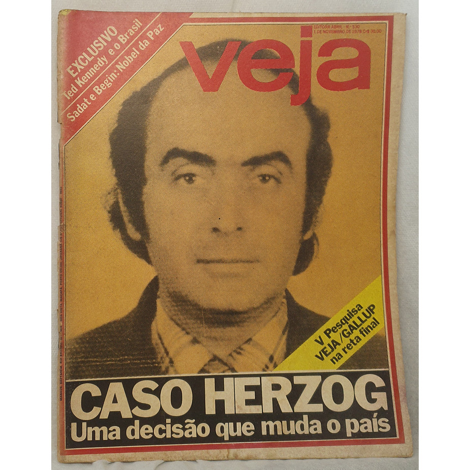 Revista Veja 530 - Caso Herzog - Uma Decisão que Muda o País