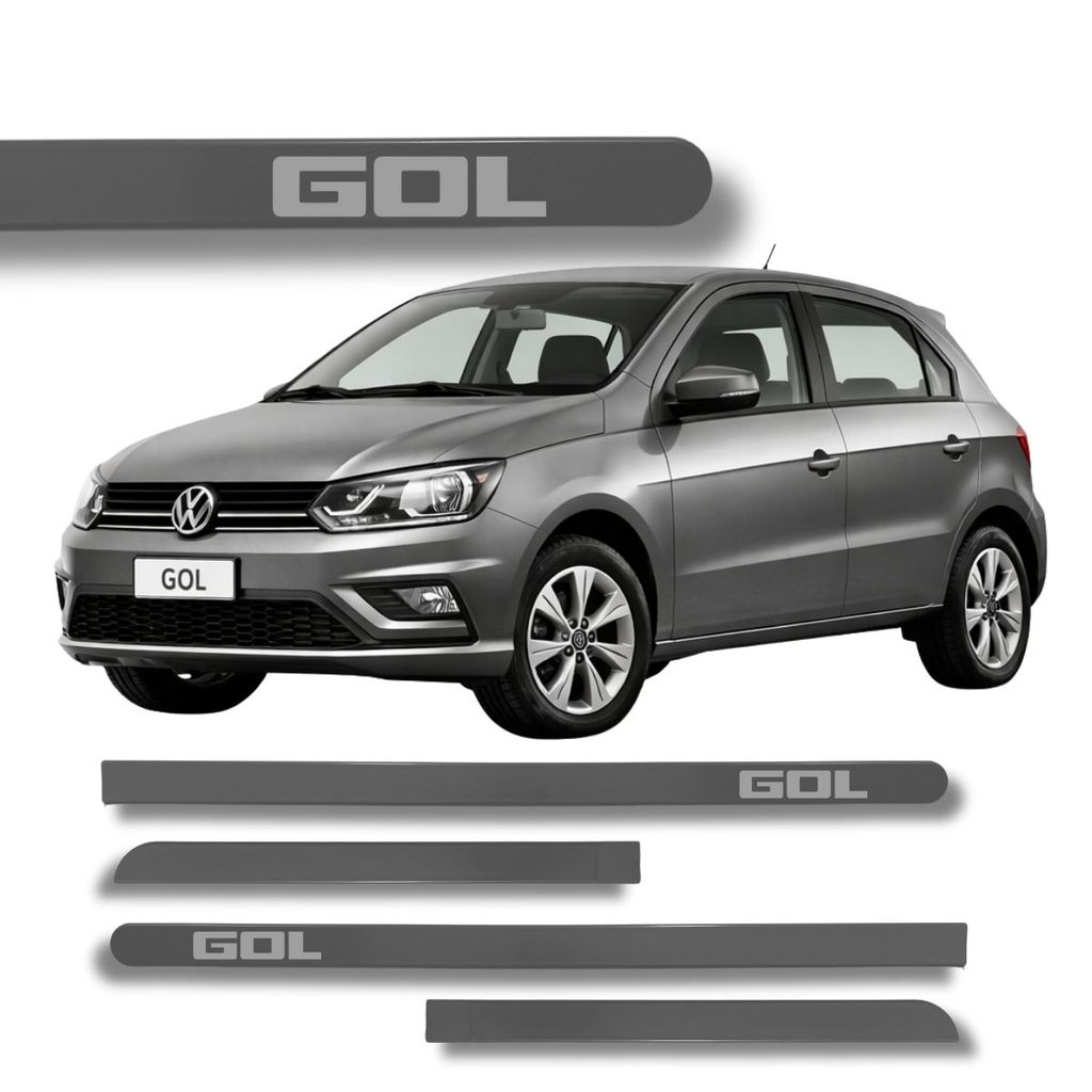 Friso Porta Gol Original Cinza Platinium 2021 à 2023 G5 G6