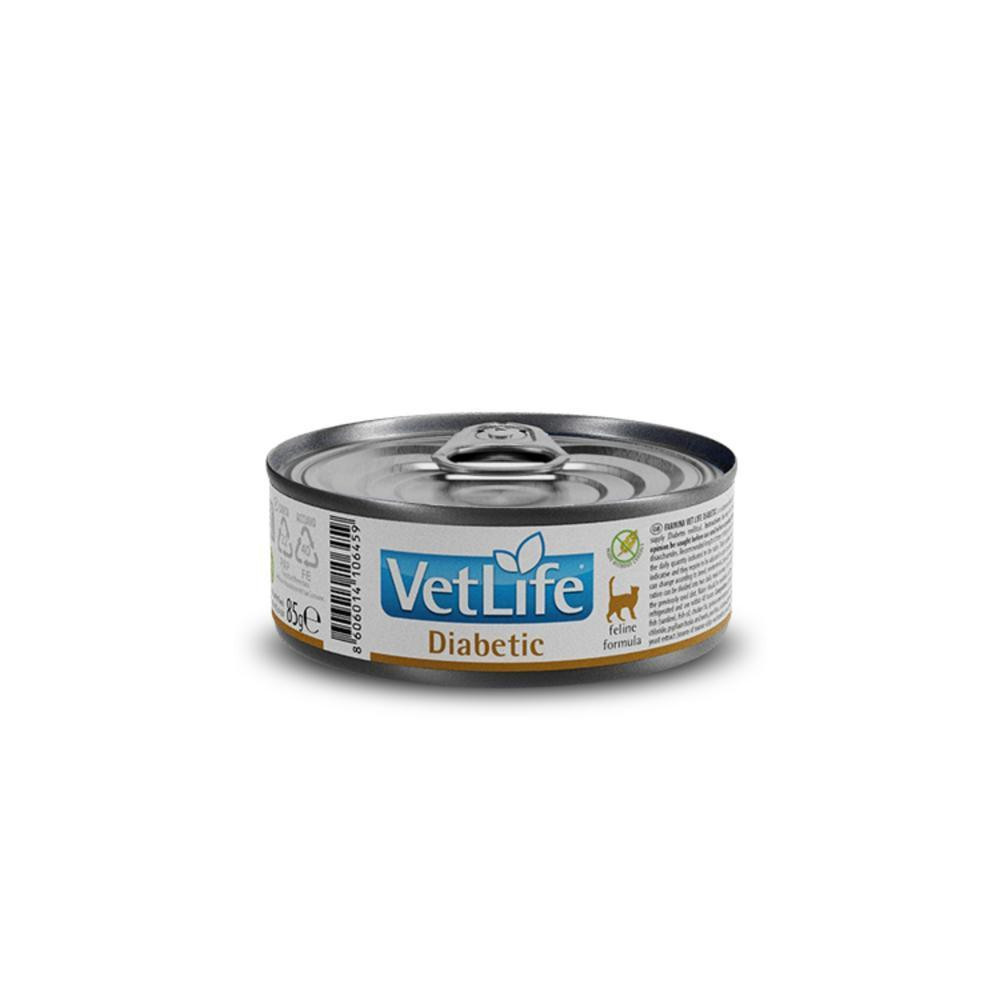 Vet Life Diabetic para Gatos Adultos de Todas as Raças 85g em Oferta na Shopee