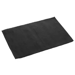 Lugar Americano Lyor Momentos 45cm x 30cm Preto Algodão