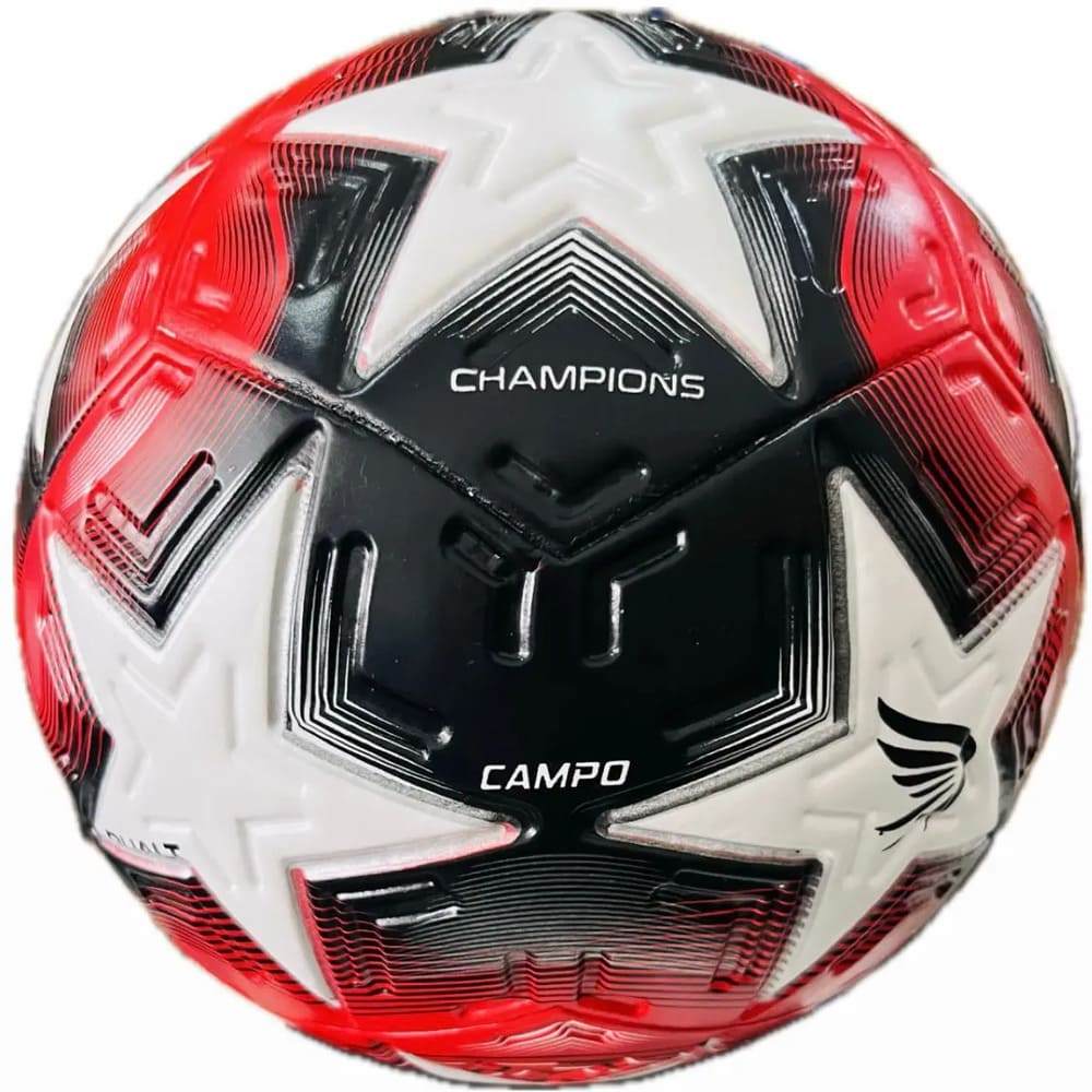 Bola Dualt Campo Champions Vermelho/Preto em Oferta na Shopee