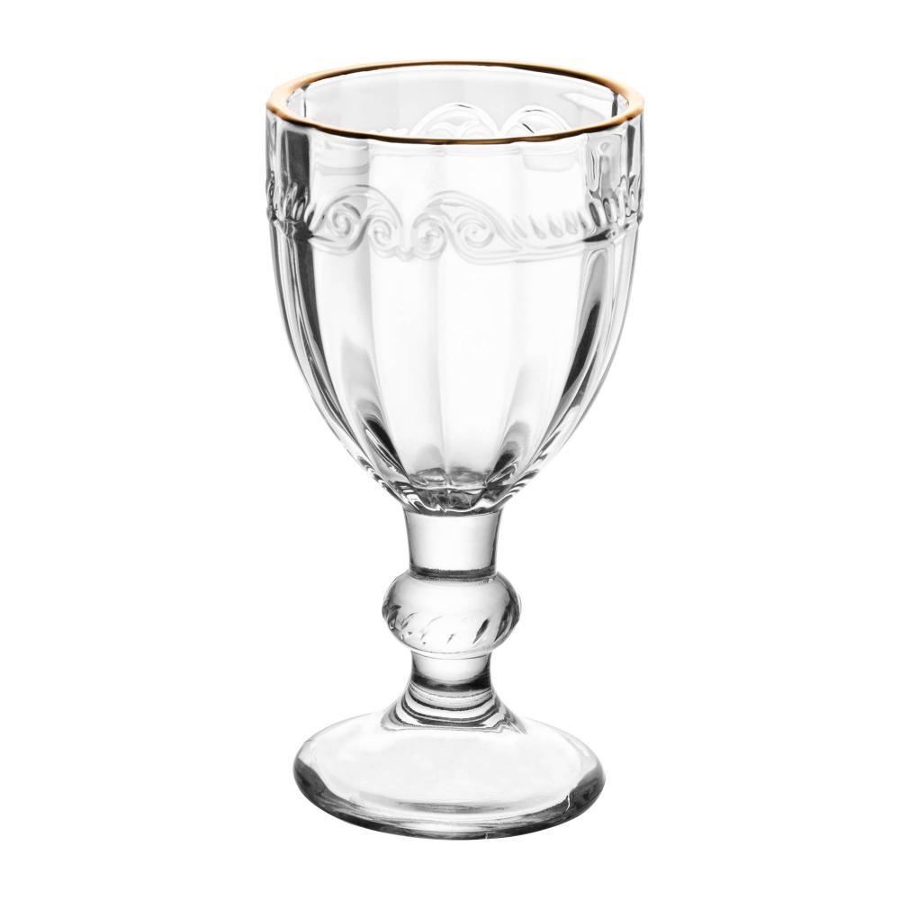 Taça de Licor Lyor Imperial de Cristal com Fio de Ouro 50ml em Oferta na Shopee