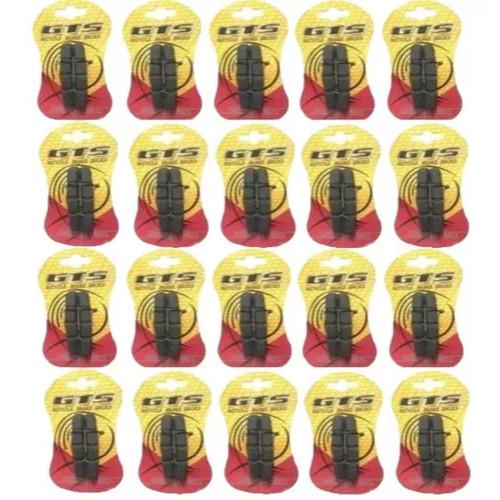 Kit 20 Pares Pastilhas Sapata De Freio GTS V-Brake 70MM Orbital Allen Bicicleta