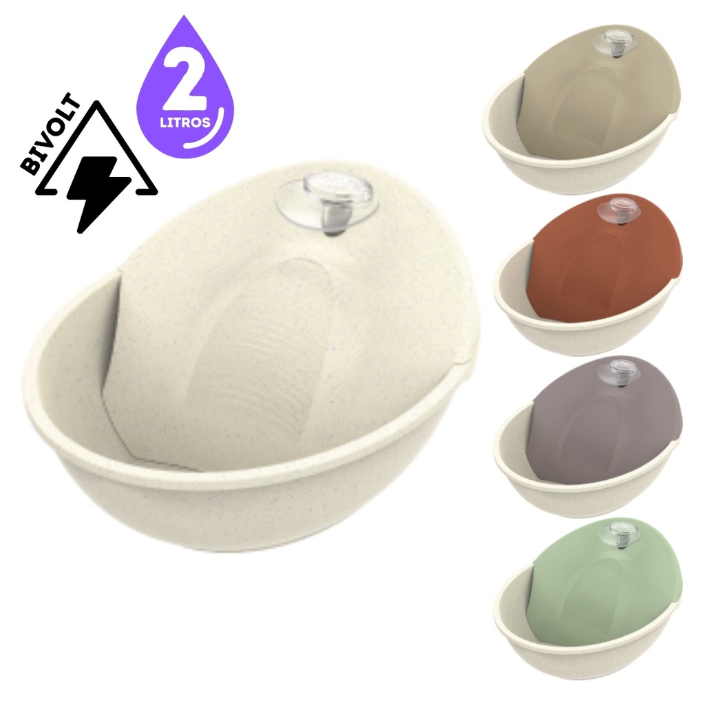 Bebedouro Automático Fonte Elétrica Purificador Petit Bivolt 2 Litros