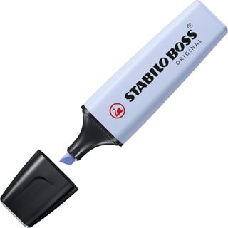 Marca Texto Stabilo Boss Original Pastel Azul Nublado 2–5mm Highlighter Importado em Oferta na Shopee