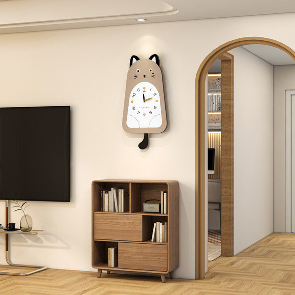 relogio de parede cozinha relogio de parede grande relogio de parede Relógio de parede fofo de gato, relógio de parede c