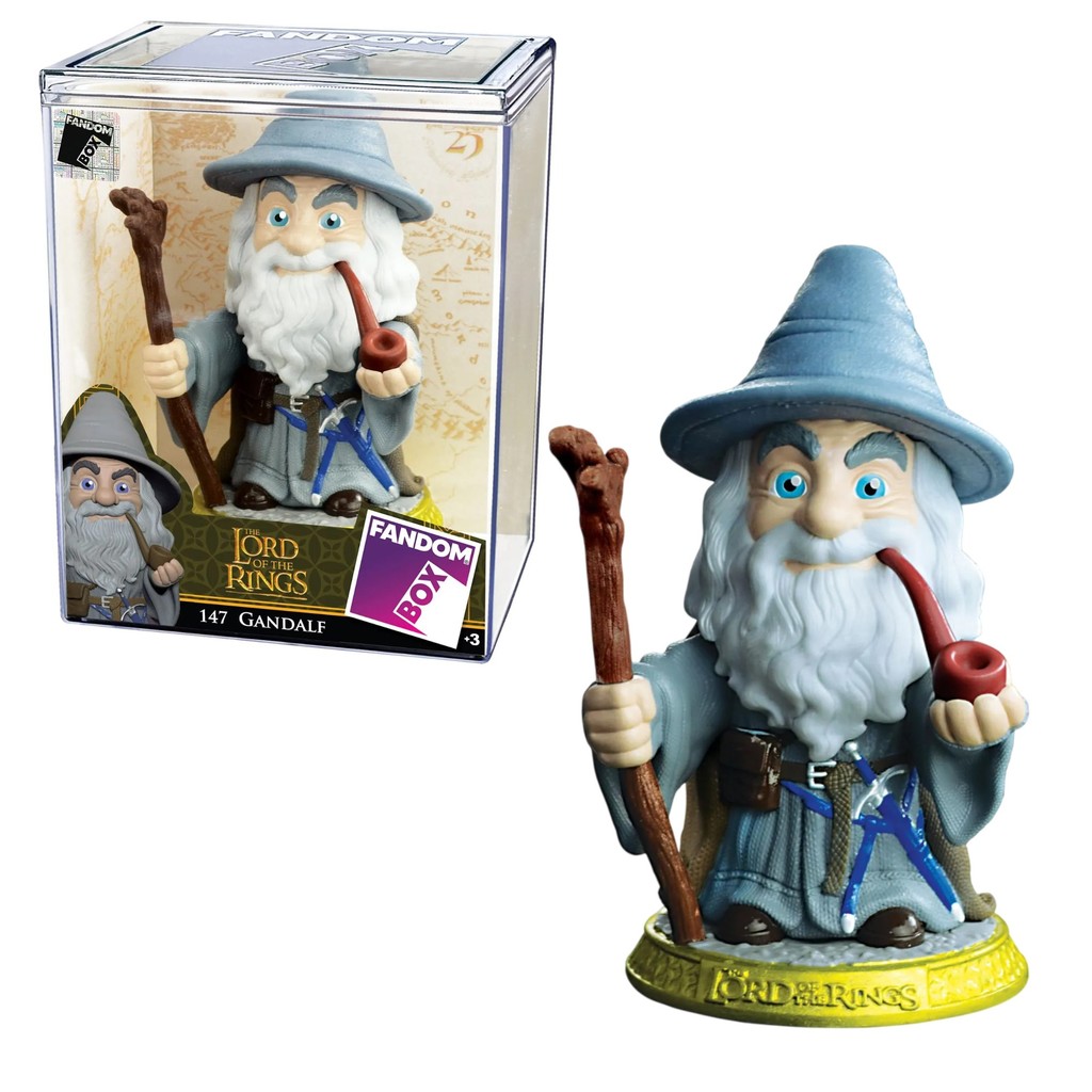 Boneco Gandalf Coleção O Senhor Dos Aneis Fandom Box