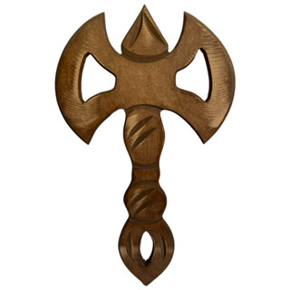 Machado Xangô Em Madeira 45cm Umbanda e Candomblé em Oferta na Shopee