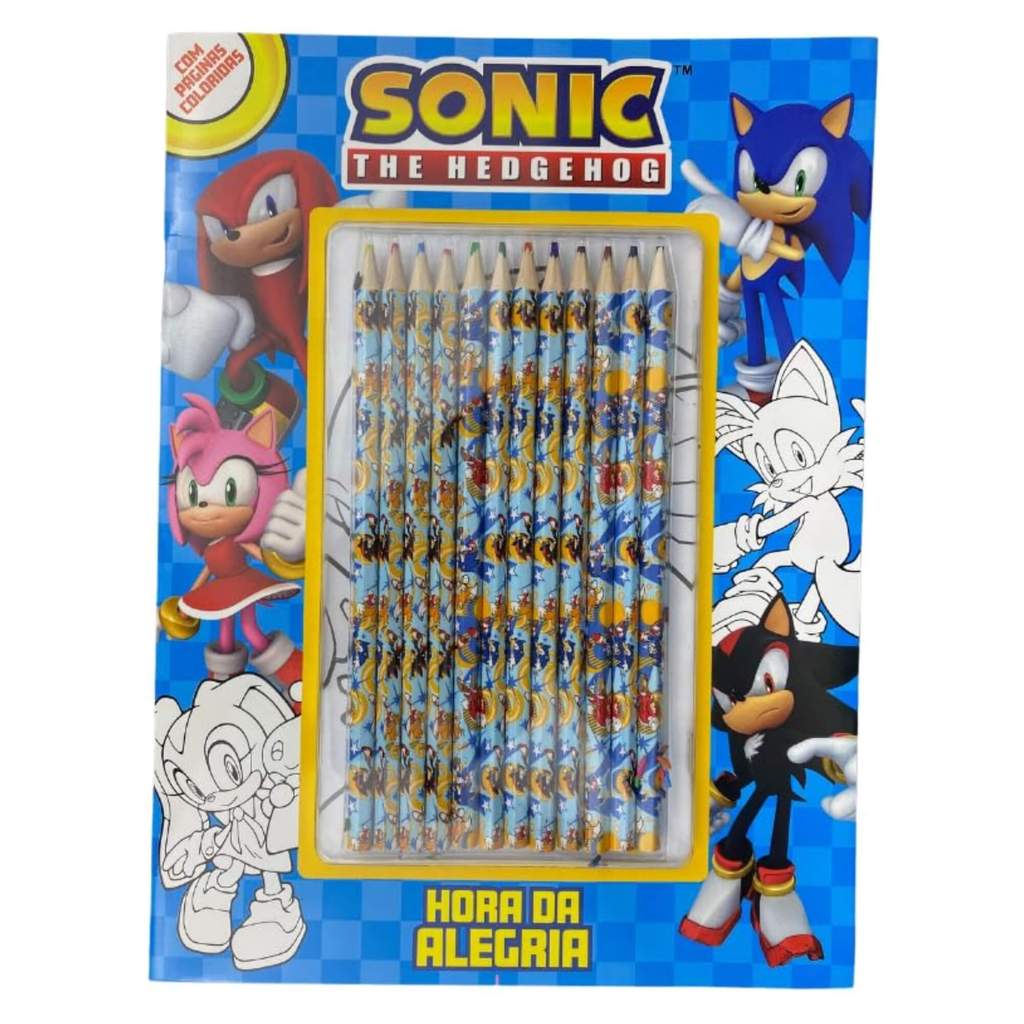 Livro de Atividades Sonic Hora da Alegria Editora On-line - 9786561260084 em Oferta na Shopee