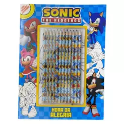 Livro de Atividades Sonic Hora da Alegria Editora On-line - 9786561260084