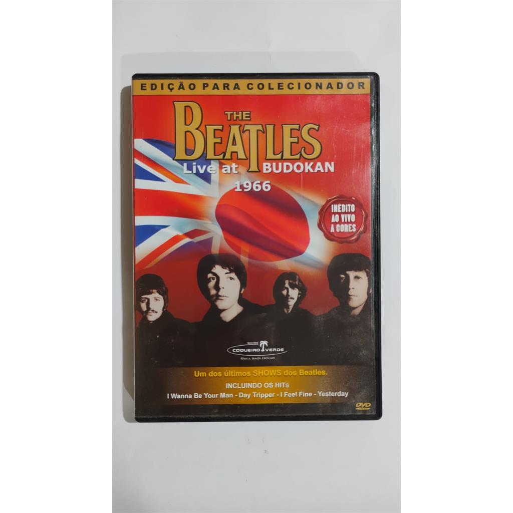 DVD THE BEATLES LIVE AT BUDOKAN 1966 editora DESCO