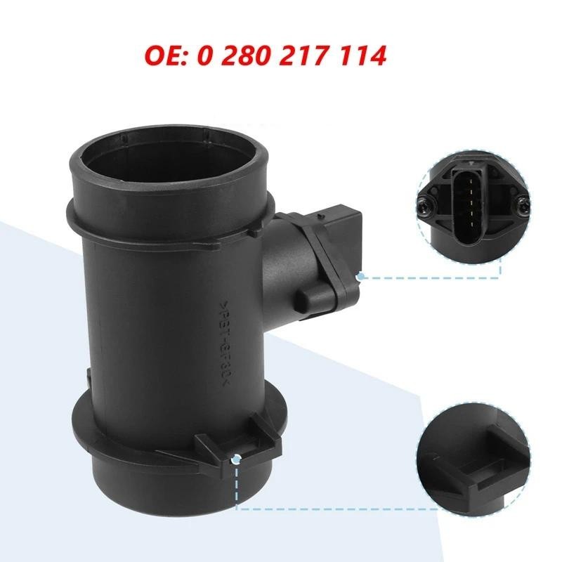 0 280 217 114 Medidor De Sensor De Fluxo De Ar Maciço MAF Para Mercedes-Benz C230 Kompressor SLK230 2.3L A0000940948 028
