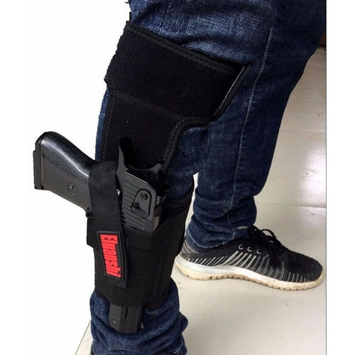 Coldre Tornozelo Revolver Pistola Arma Glock 9mm