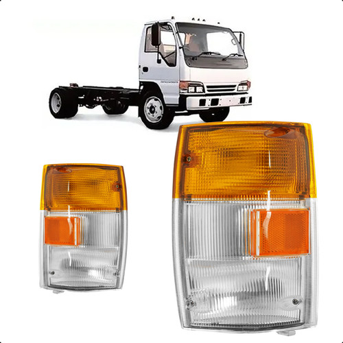 Lanterna Dianteira Caminhao Gmc 7110 1997 1998 1999 2000 01