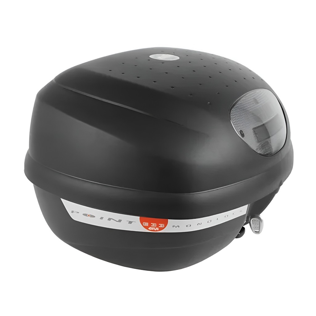 Baú Bauleto Givi Monolock E33NT Point Fumê Preto 33 Litros