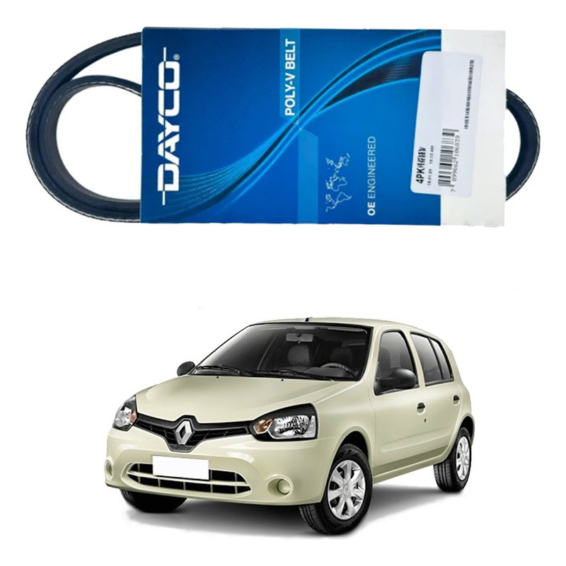 Correia Alternador Clio 1.0 16v 2013 A 2016