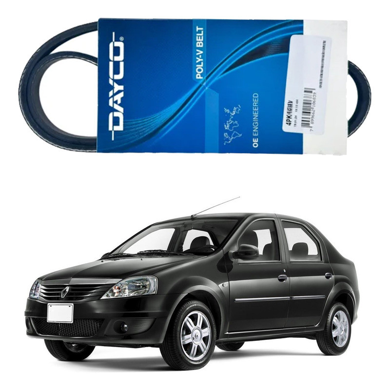 Correia Alternador Logan 1.0 16v 2007 A 2013 em Oferta na Shopee