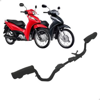 Estribo Pedal Apoio Biz 100 2013 a 2015 Biz 110 2016 a 2021 C/Borracha em Oferta na Shopee