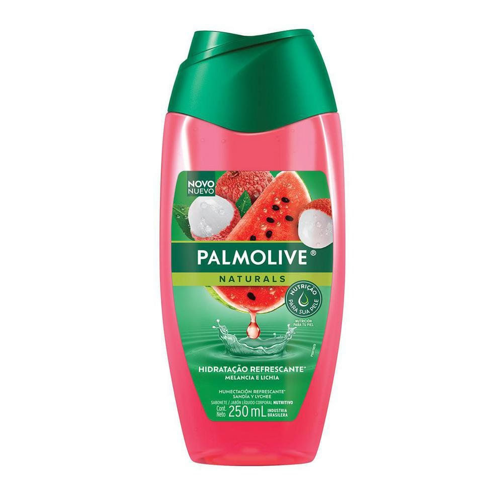 Sabonete Líquido Corporal Palmolive Naturals Hidratação Refrescante 250ml em Oferta na Shopee