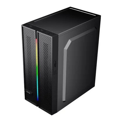 Gabinete Gamer SG26 Fita Led RGB Preto SG26ACBK Vinik