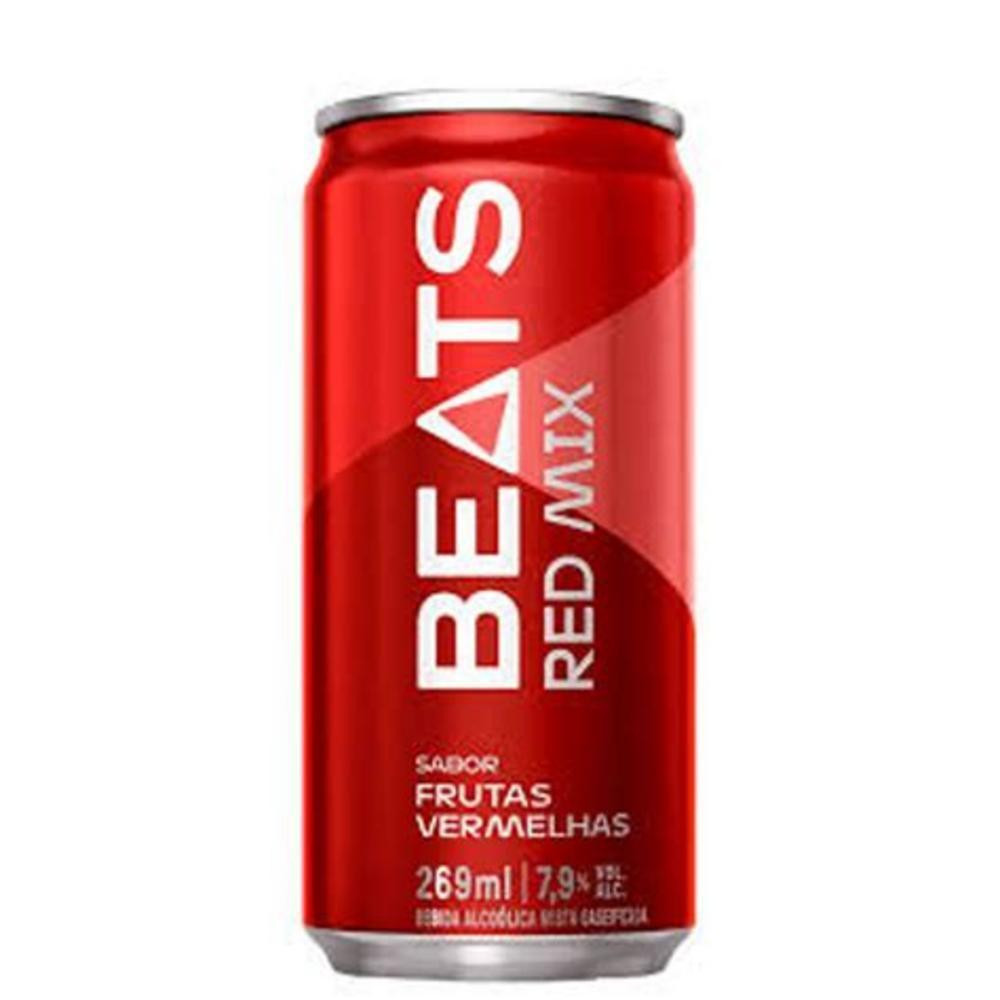Bebida Mista Beats Red Mix Lata 269ml