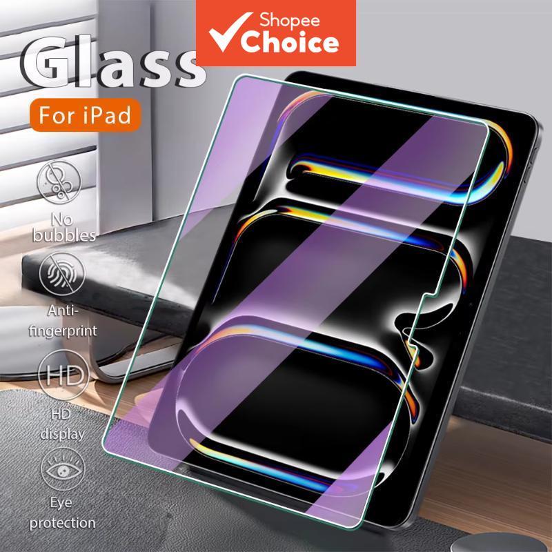 Protetor de Tela Anti-Luz Azul em Vidro Temperado 3 peças para iPad mini 6, iPad 5, iPad Pro 10.2, iPad 10, iPad Pro