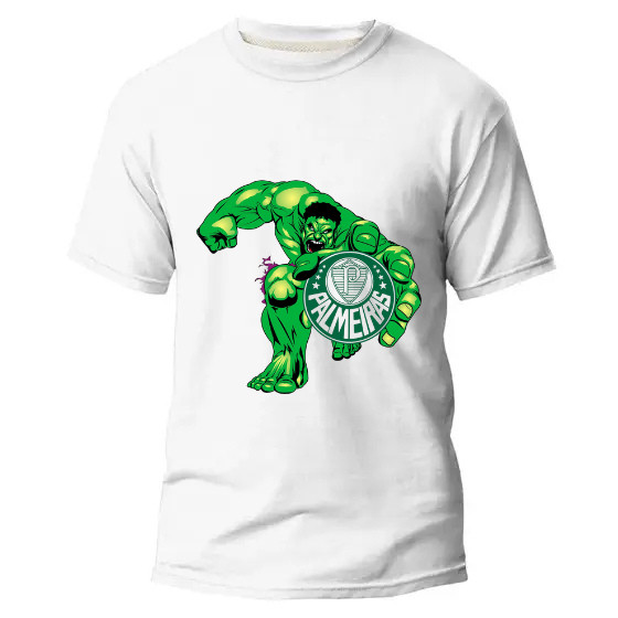 Camiseta Unissex Time Palmeiras Hulk  Lançamento Camiseta 100% Algodão Solta Plus Size Camiseta - Polar.Clothing.Store