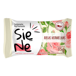 Sabonete Perfumado em Barra Siene Rosas Vermelhas 85g em Oferta na Shopee