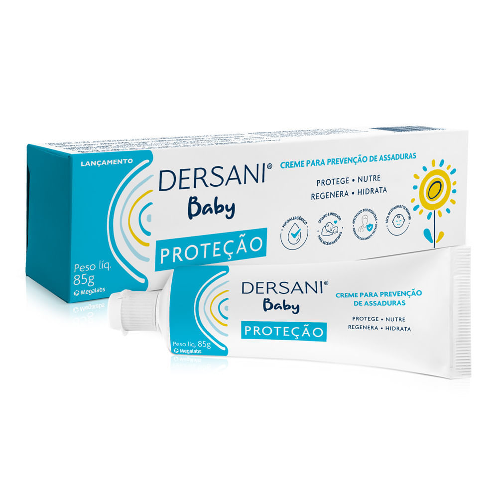 Dersani Baby Proteção Creme para Prevenção de Assaduras 85g em Oferta na Shopee