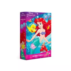Quebra Cabeça Disney Princesa Ariel 60 Peças - Toyster