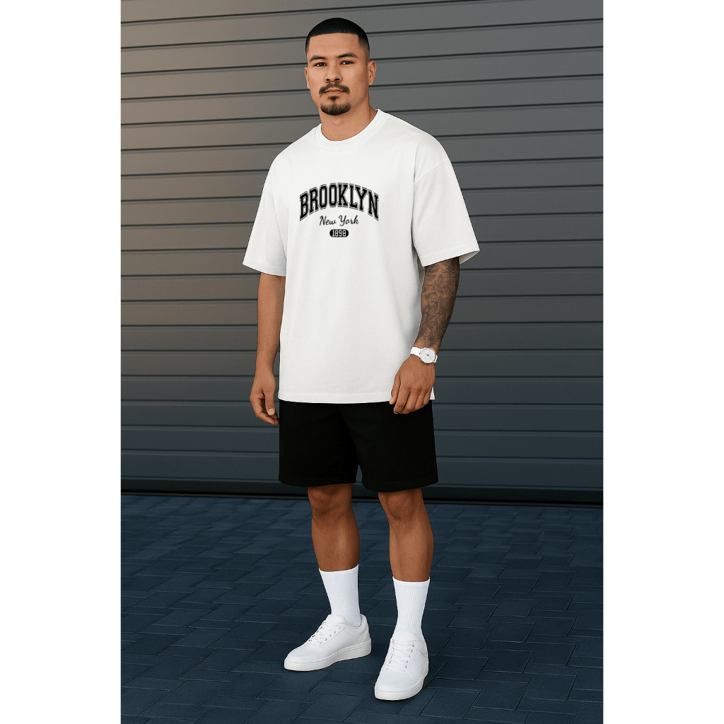 [Camiseta Premium em Algodão Puro]CC Camiseta Oversized Masculina | Moda Streetwear | 100% Algodão 30,1 | Diversas Cores