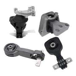 Kit 4 Coxins Motor Automático New Civic 1.8 16v 2007 A 2011